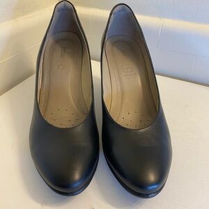 ECCO - Sculptured 75 -Women's Pump Heel Shoes - Color Black - Size 40 / 9 or 9.5